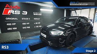 Audi RS3 Stage 2 By BR-Performance / Wagner Tuning Intercooler & Eventuri Air intake