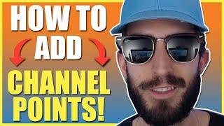 How To Add Channel Points | Twitch