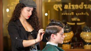 ASMR  WOMAN BARBER / “ITALIAN STYLE”