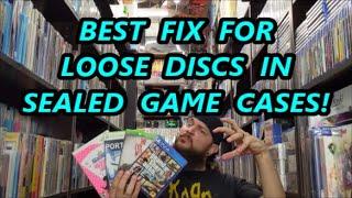 BEST FIX For Loose Game Discs In SEALED Cases (How To For MANY Systems) | Scottsquatch
