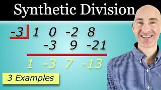 How to do Synthetic Division to Divide Polynomials