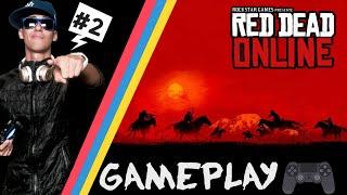 Red Dead Online - Construindo acampamento e missão com jogadores!!! [PT-BR PS4]