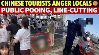 Overseas Chinese Tourists Anger Locals: Public Pooing, Line-Cutting,Fleeing Bills,Capturing Wildlife