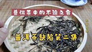 Can understand the knowledge of Pu'er tea at a glance, how are the two red stars in the defects o...