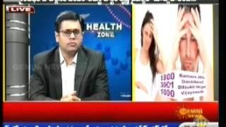 Dr. Krishna Chaitanya talking about Male Infertility on Gemini News Health Zone