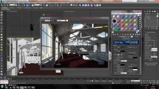 Vray RT 3.0 быстрый рендер налету в 3Ds Max