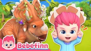 Triceratops The Dinosaur!ㅣEP132ㅣBebefinn Nursery Rhymes and Kids Songs