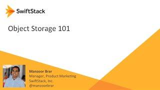 Object Storage 101