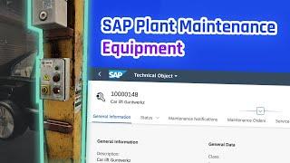 SAP PM/EAM Tutorial: Equipment + real example