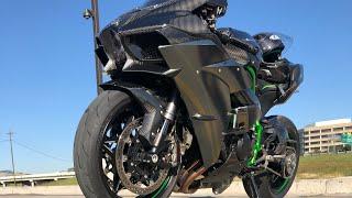 Kawasaki H2 vs GSXR 1000 vs BMW S1000RR vs Yamaha R1M vs Kawasaki ZX10RR - Street Race