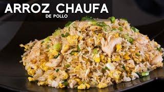 ARROZ CHAUFA DE POLLO PERUANO - COMIDA PERUANA | RECETA DE ACOMER.PE