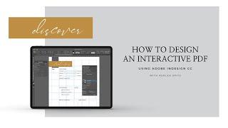 How to create an Adobe InDesign Interactive PDF