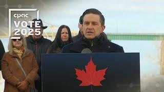 Conservative Leader Pierre Poilievre pledges to crack down on repeat offenders – April 9, 2025