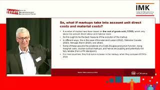 27 FMM Conference - Causes of Inflation - Plenary Session I - Marc Lavoie