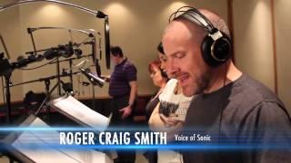 Sonic the Hedgehog VOICE CAST in Action!  Roger Craig Smith, Mike Pollock, Colleen O'Shaughnessey
