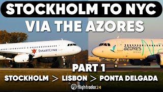 Flying Stockholm to Ponta Delgada on Smartlynx and Azores Airlines