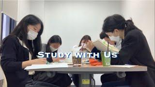 연세대 로스쿨생들과 같이 공부해요 Study with Usㅣ스터디윗미 Real Time, Real SoundㅣKorean law school student