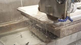 Granite Quartz Worktops   Semi Automatic Bridge Saw