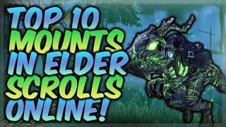 Top 10 Mount In The Elder Scrolls Online! | The Rarest Mounts In Game!