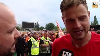 FC Energie Cottbus | Aufstieg in die dritte Liga! Timmy Thiele über Fanstimmung im Block