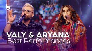 Valy and Aryana Sayeed best performances on Barbud Music | بهترین اجرا های آریانا سعید و ولی حجازی