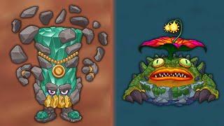 Adult Syncopite and Rare Maulch (Sounds and Animations)| My Singing Monsters