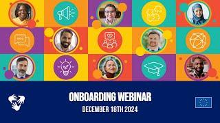 [December] Capacity4dev Onboarding Webinar