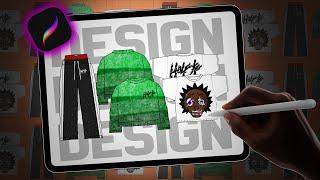 DESIGN a CLOTHING BRAND With PROCREATE