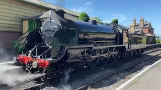 Steam on the mid-hans railway (the watercress line)