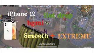 iPhone 12 BGMI HOT DROP TEST IN 2022 SMOOTH+ EXTREME