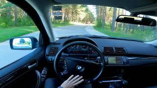 2003 BMW X5 E53 3.0d 184 Hp POV Test Drive @DRIVEWAVE1