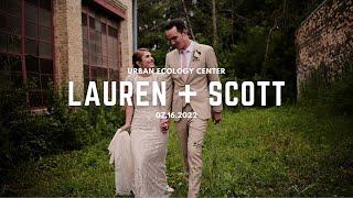 Urban Ecology Center Wedding Film | Lauren + Scott