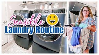 SENSIBLE Laundry Routines That Work | Mom to Moms