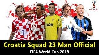 Croatia Squad For FIFA World Cup 2018 | 23 Man Squad - Official