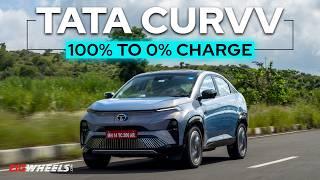 Tata Curvv EV Range Test: Driven OUT OF CHARGE!