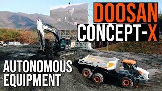 How Doosan's autonomous Concept-X construction machines work and why they will be necessary