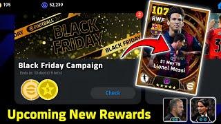 eFootball™ 2025 New Black Friday Campaign Rewards !! Free Coins, Objectives & Clubs Packs 