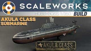 Hobbyboss 1/350 Akula Submarine Full Build