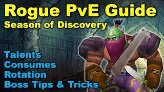 Everything you need to know for MAX DPS on your Rogue - Phase 1