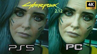 Cyberpunk 2077 4K RTX | PC 7900XT vs PS5 | Graphics Comparison (patch 2.12)