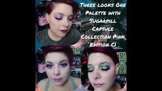 3 Looks 1 Palette Sugarpill Capsule Collection Pink Edition C1