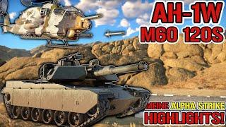 Meine Top Panzer und Heli im Alpha Strike Update! - AH-1W & M60 120S | War Thunder