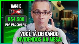 QUANTO E COMO INVESTIR PARA GANHAR R$4.500 COM FUNDOS IMOBILIÁRIOS TODOS OS MESES?