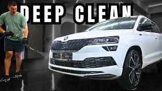 Dirty Skoda Karoq Interior & Exterior Deep Clean - Car Detailing