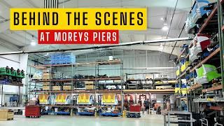 Behind The Scenes of Morey's Piers!  100,000 Subscribers