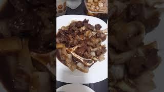 T-BONE BEEF STEAK WITH KOREAN GALBI SWEET SAUCE
