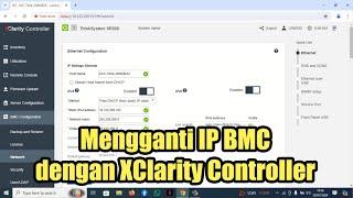 Cara mengubah IP BMC dengan XClarity Controller