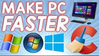 How to Make Your PC /Laptop run Faster some Few Step.... CP/Laptop