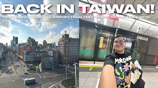 TAIWAN VLOG • Exploring Kaohsiung, Airport Train, Free Pocket Wifi & Budget Hotel | Ivan de Guzman