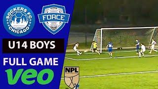 Sockers FC vs Force Elite - U14 2010 NPL Full Game in VEO  [May 13 2024]